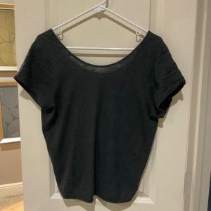 Abercrombie and Fitch Soft Tee Twist-Back